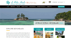 Desktop Screenshot of lerelaxhotel.com